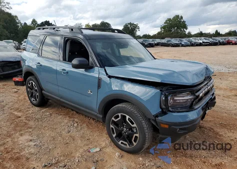 2022 Ford Bronco Sport Outer Banks из США, поврежденный, VIN 3FMCR9C63NRE13038